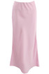 Satin Bias Cut Flowing Maxi Skirt