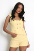 Square Neck Double Breasted Waistcoat