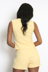 Square Neck Double Breasted Waistcoat