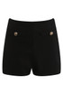 Tailored Shorts With Faux Pocket