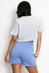 Cropped Crew Neck T-Shirt