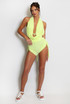 Starfish Halter-neck Top And Shorts Set