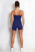 Active Strappy Crop Top And Shorts Set