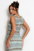 Zig Zag V Neck Top