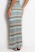 Zig Zag Maxi Skirt