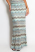 Zig Zag Maxi Skirt
