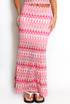 Zig Zag Maxi Skirt