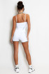 Double Strap Contrast Piping Vest And Shorts Set