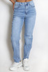 Regular Fit Washed Blue Jeans