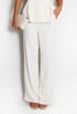 Pleated Straight Leg Trousers