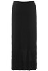Textured Ruffled Hem Skirt