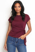 Tie Side Cap Sleeve Top