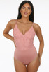 Lace Crochet Cami Bodysuit 