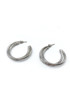 Slim Double Hoop Earrings