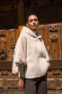 Luxe Faux Fur Hooded Cape 