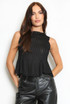 Sleeveless Peplum Top