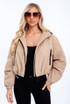 Cropped Hooded Jacket 