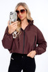 Cropped Hooded Jacket 