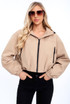 Cropped Hooded Jacket 