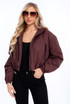 Cropped Hooded Jacket 