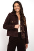 Metallic Tweed Boxy Blazer