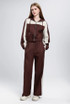 Tracksuit With Contrast Panel 