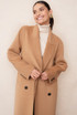 Longline Wool Blend Coat