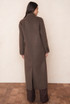 Longline Wool Blend Coat