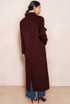 Longline Wool Blend Coat