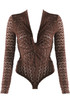 Twist Front Lace Bodysuit