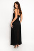 Strappy Mesh Maxi Dress
