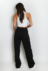 Denim Wide Leg Trousers 