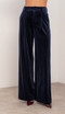 Wide Leg Tailored Velvet Trousers