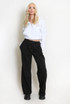  Pintuck Wide Leg Jogger 