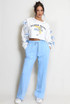  Pintuck Wide Leg Jogger 