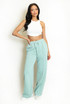 Pintuck Wide Leg Jogger 