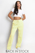  Pintuck Wide Leg Jogger 