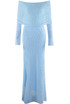 Lace Bardot Maxi Dress
