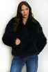Chunky Faux Fur Jacket