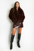 Chunky Faux Fur Jacket