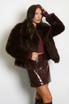 Chunky Faux Fur Jacket