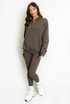New York Embossed Zip Sweatshirt