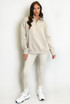 New York Embossed Zip Sweatshirt