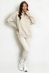 New York Embossed Zip Sweatshirt
