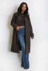 Wool Mix Long Coat