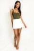Square Neck Basic Bodysuit