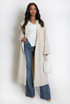 Oversized Long Wool-Look Coat