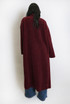 Oversized Long Wool-Look Coat