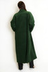 Oversized Long Wool-Look Coat