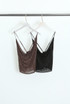 Strappy Cowl Neck Embellished Top Strappy Cowl Neck Embellished Top
